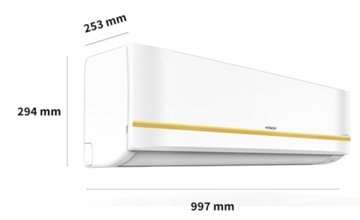 Hitachi Split Ac - 1.5 Ton Kiyora 5200Fx I Fresh Inverter - R32 - RSRG518FFEO (Gold) - Image 2